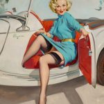 Gil Elvgren ”Let’s Go”, 1957