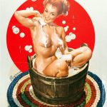 Bubbling Over, by Gil Elvgren