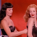 Bettie Page with Tempest Storm