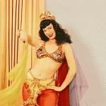 Bettie Page as a dancer